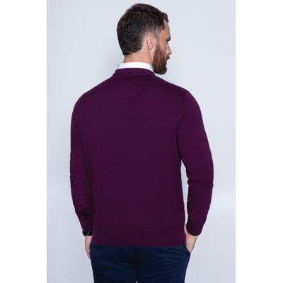 Imagen 2 del producto Sweater Round Neck Paris Rojo