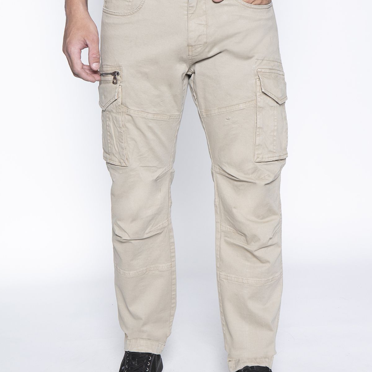 FEROUCH - Pantalon Cincinnati Fj Beige Ferouch