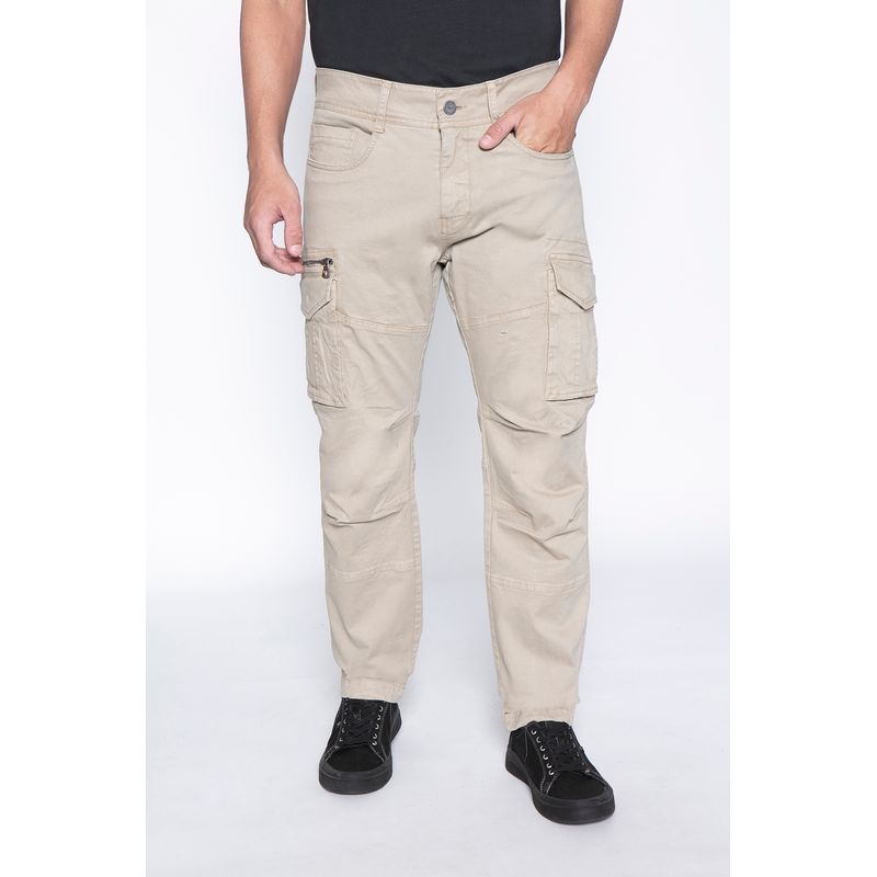 FEROUCH - Pantalon Cincinnati Fj Beige Ferouch