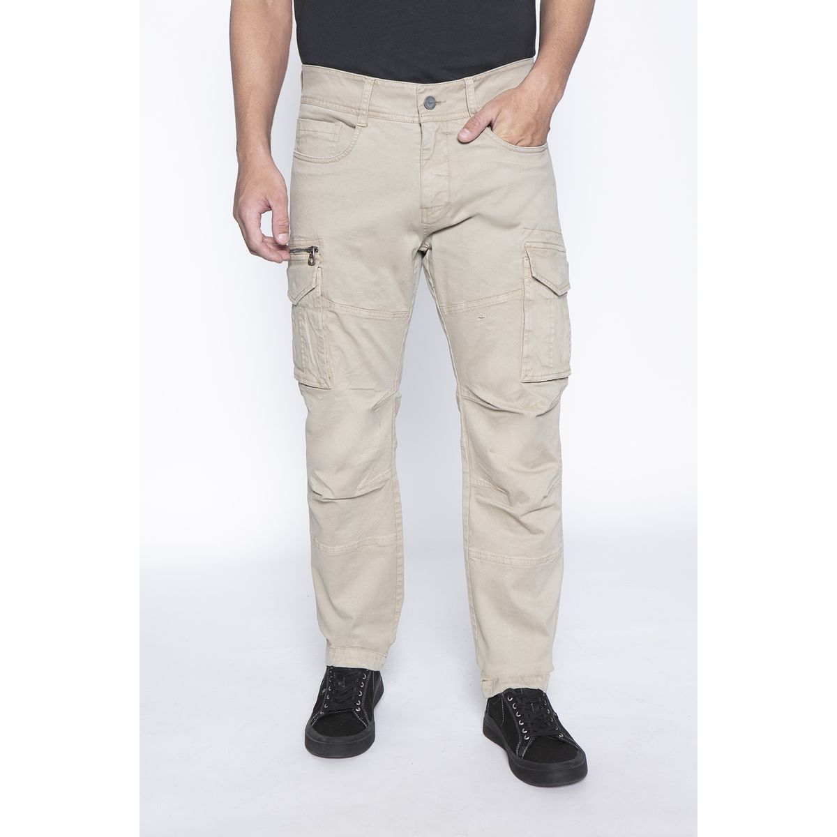 FEROUCH - Pantalon Cincinnati Fj Beige Ferouch