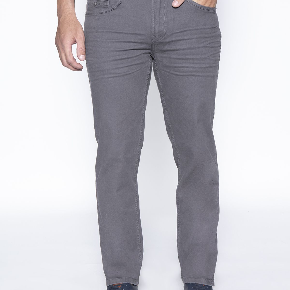 FEROUCH - Jeans Color Fj Gris Ferouch