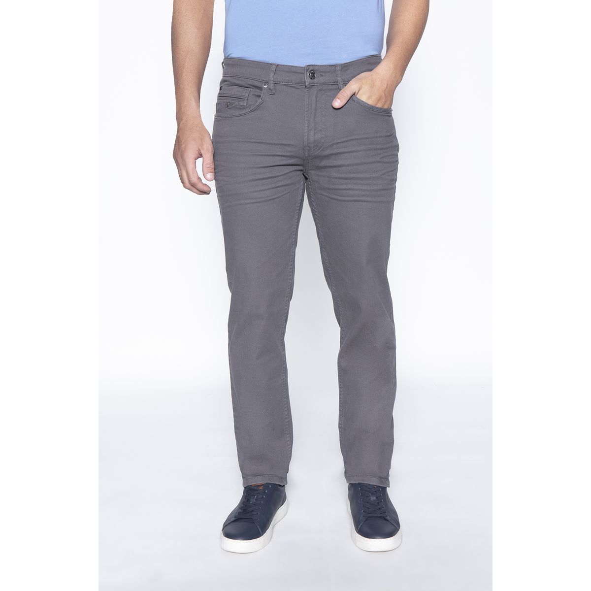 FEROUCH - Jeans Color Fj Gris Ferouch