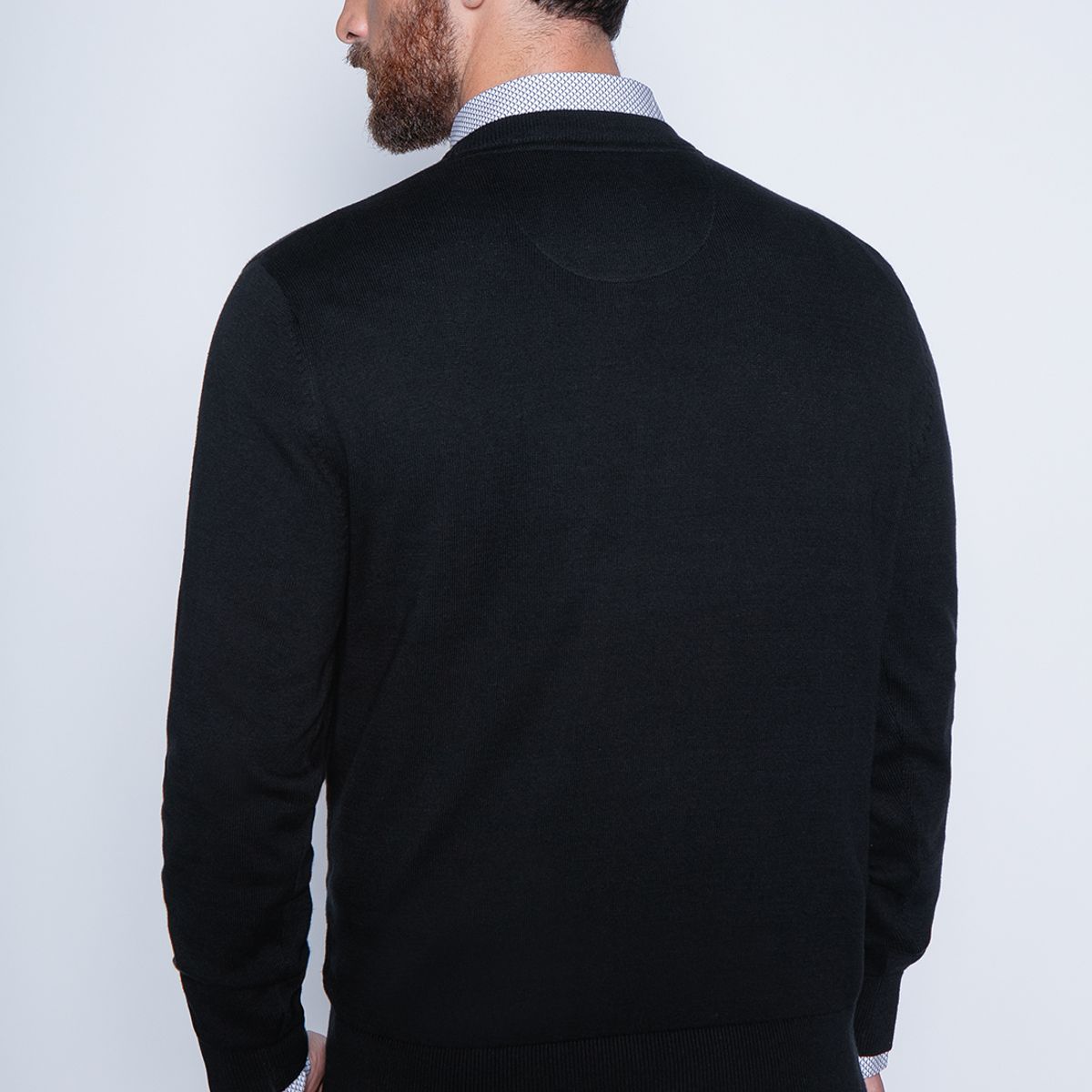 FEROUCH - Sweater Round Neck Paris Negro Ferouch