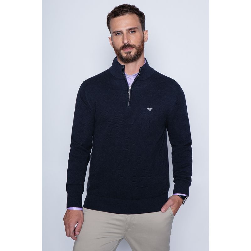 FEROUCH - Sweater London Smart Casual L/S Azul Ferouch