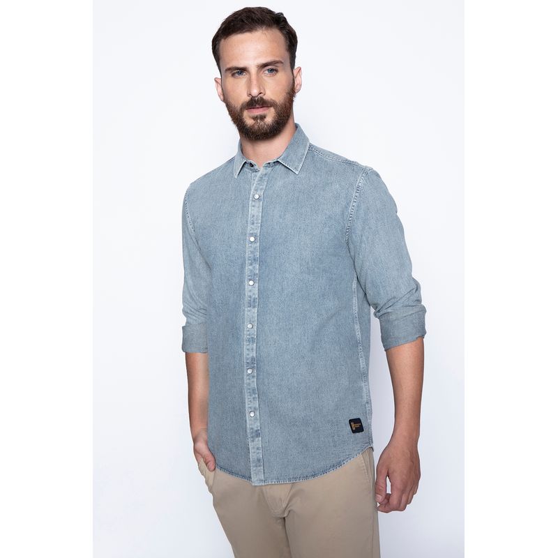 FEROUCH - Camisa Denim Miami Fj Azul Ferouch