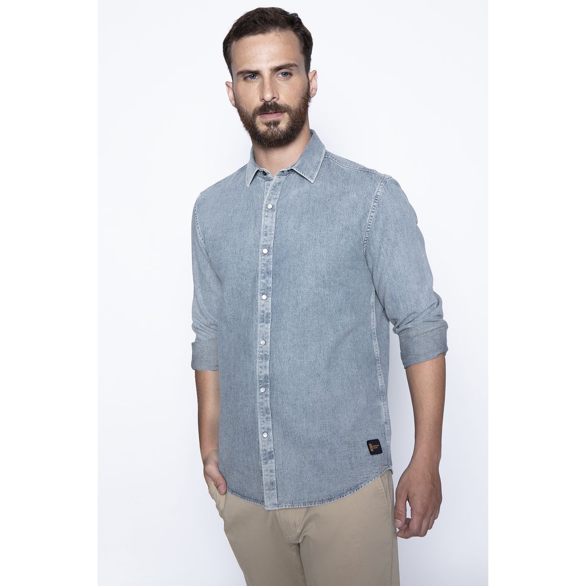FEROUCH - Camisa Denim Miami Fj Azul Ferouch