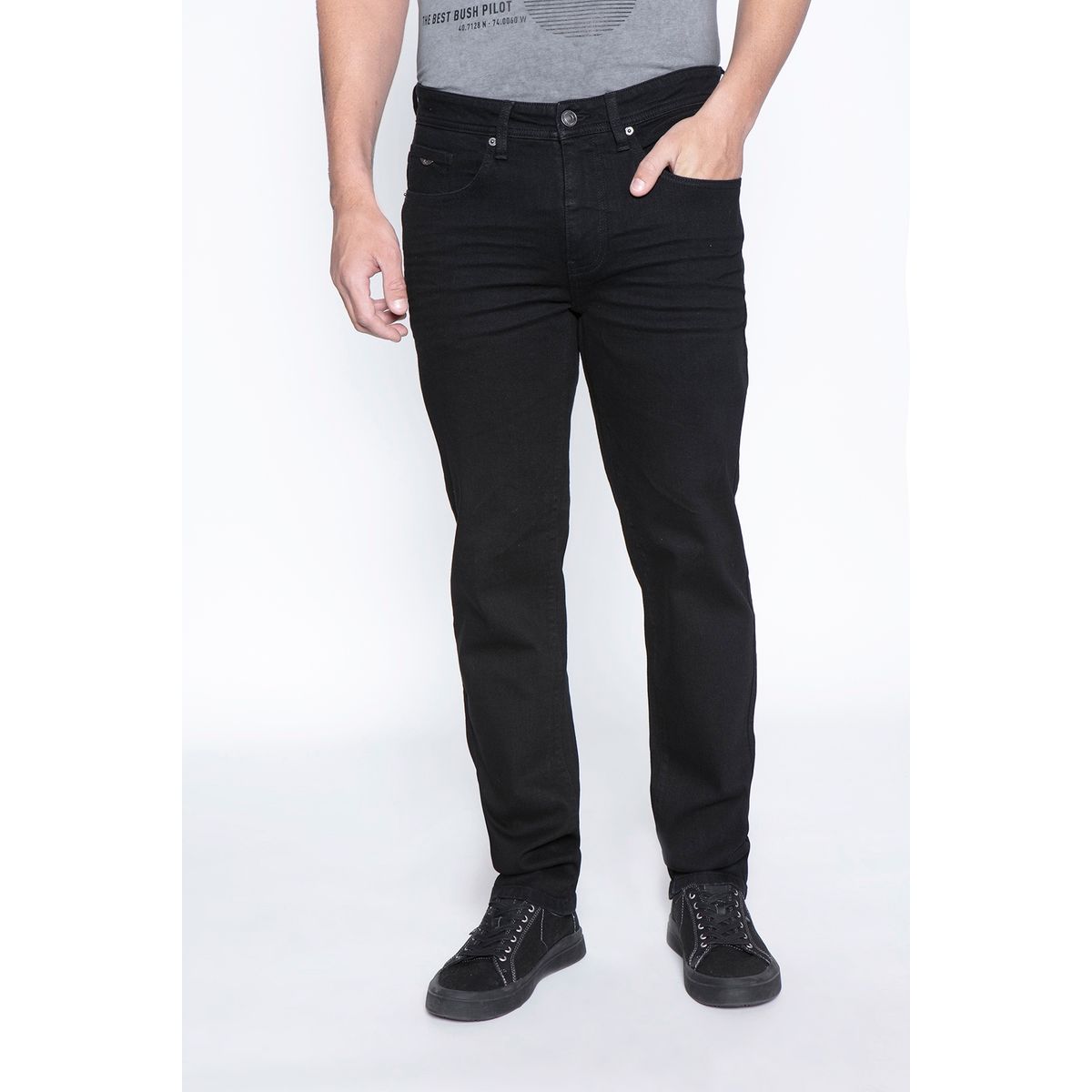 FEROUCH - Jeans Basico Bristol Fj Negro Ferouch
