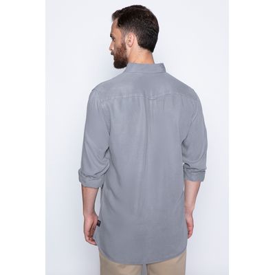 Imagen 2 del producto Camisa Lyocell Fj Gris
