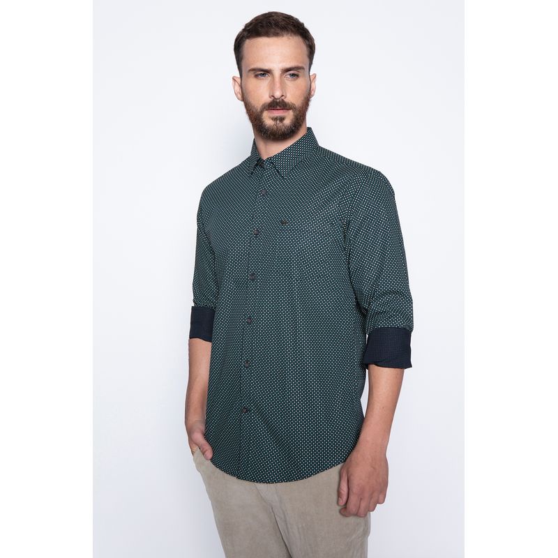 FEROUCH - Camisa Estampada Fj Verde Ferouch