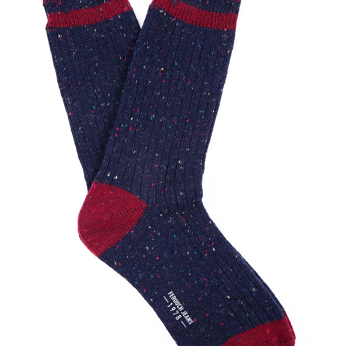 FEROUCH - Calcetin Bahamas Rojo Ferouch