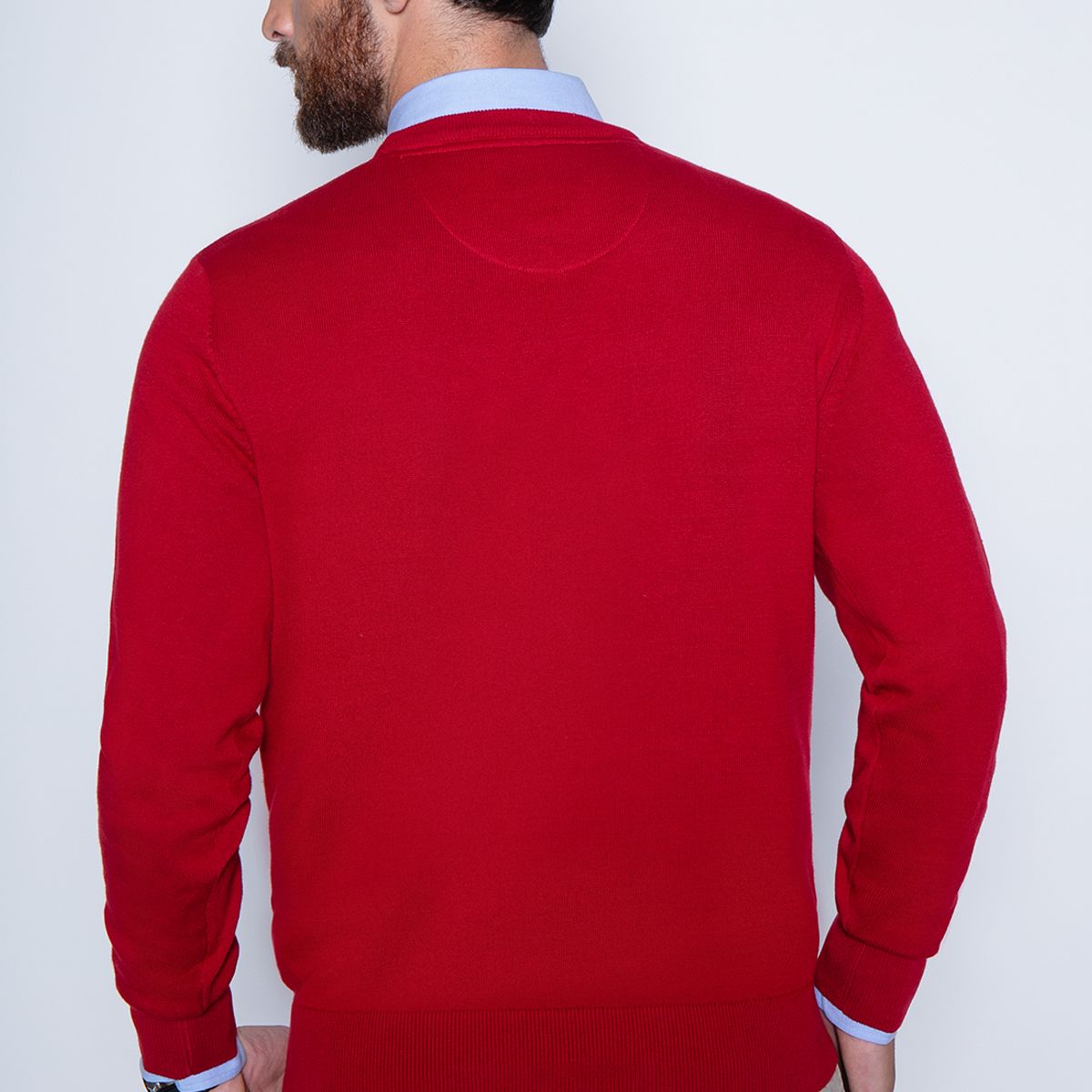 FEROUCH - Sweater Round Neck Paris Rojo Ferouch