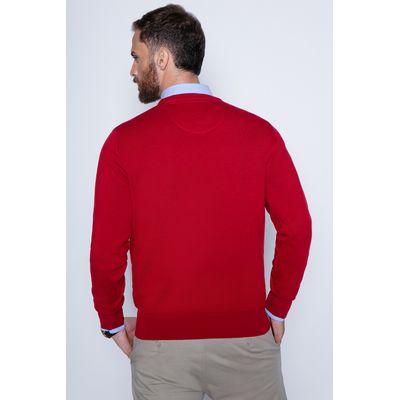 Imagen 2 del producto Sweater Round Neck Paris Rojo