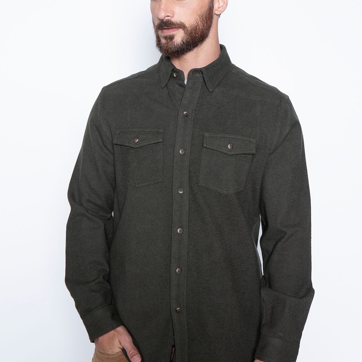 FEROUCH - Overshirt Sport Fj Verde Ferouch