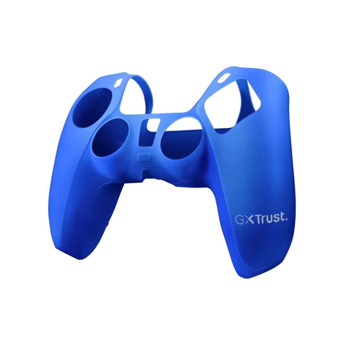 TRUST - Funda Trust GXT 748 para mando PS5, Silicona Lavable, Azul