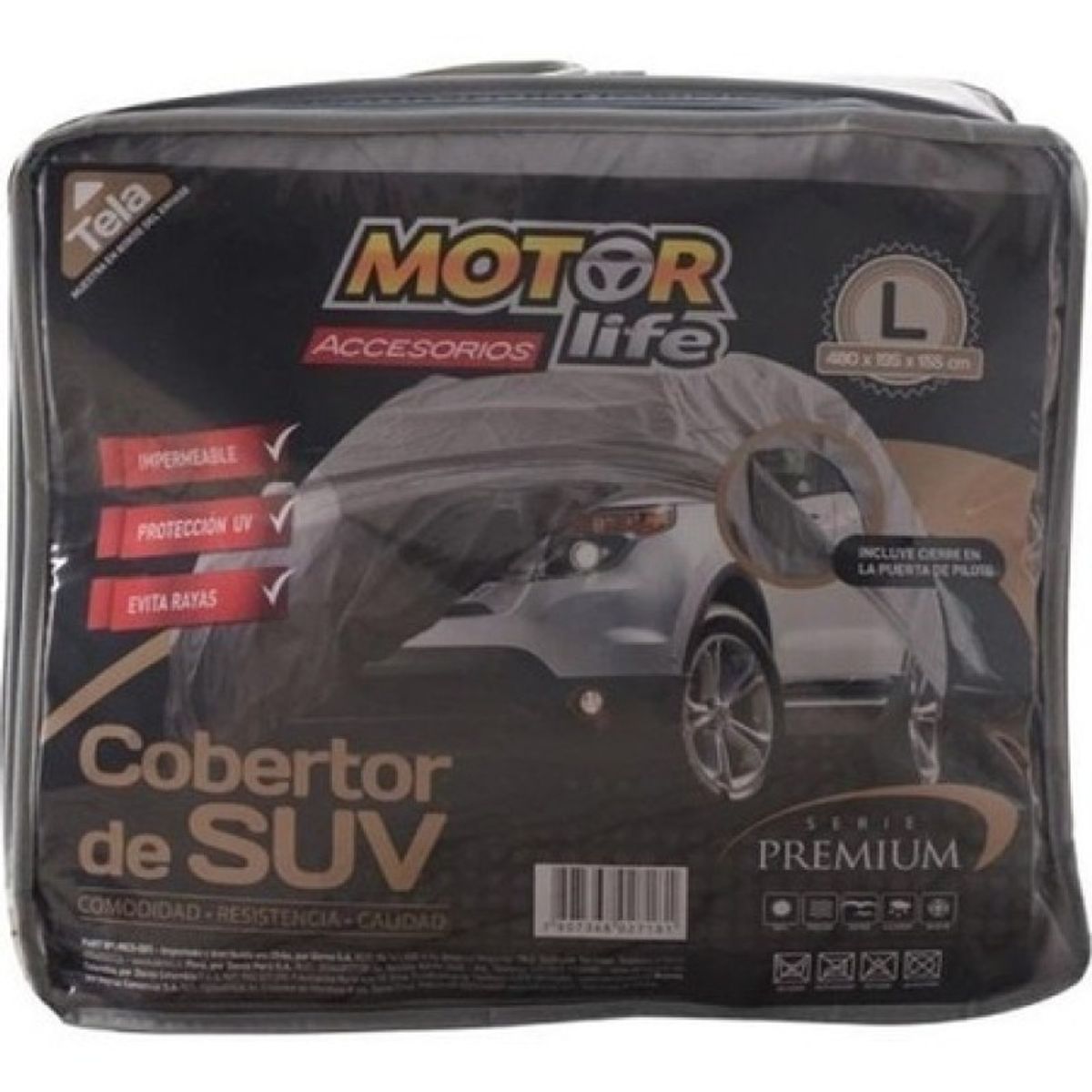 MOTORLIFE - Carpa Cobertor Suv Multiclima Talla L Motorlife