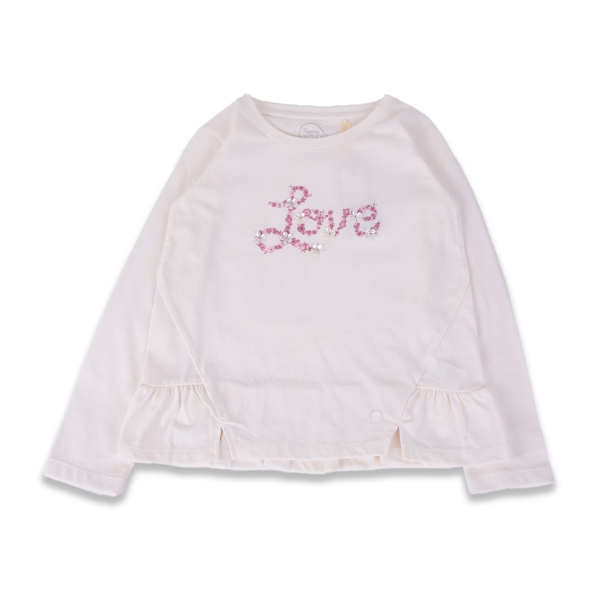 PILLIN - Polera Niña Crudo Pillin PILLIN