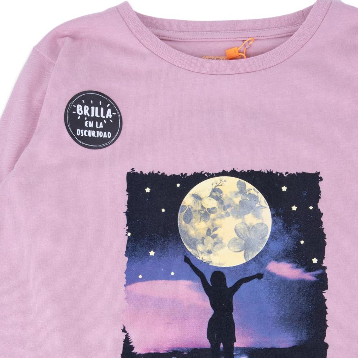 PILLIN - Polera Niña Palo rosa Pillin - Palo Rosa