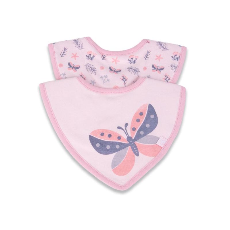 PILLIN - Pack 2 Pzas Babero Bebé Niña Multicolor Pillin - Multicolor