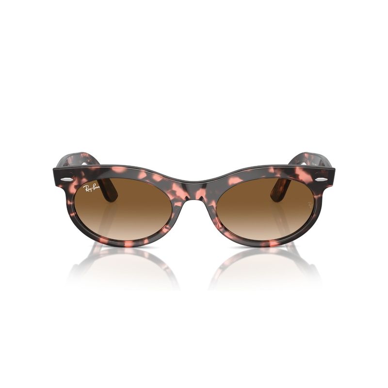 RAY BAN - Lentes de Sol Wayfarer Oval Rosado Havana Degradé Ray-Ban