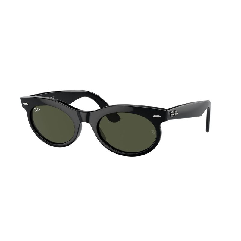 RAY BAN - Lentes de Sol Wayfarer Oval Negro Ray-Ban