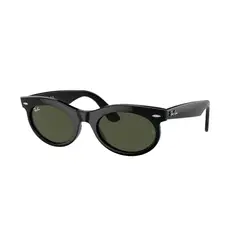 RAY BAN - Lentes de Sol Wayfarer Oval Negro Ray-Ban