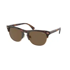 POLO RALPH LAUREN - Lentes de Sol Marrón Havana Brillante