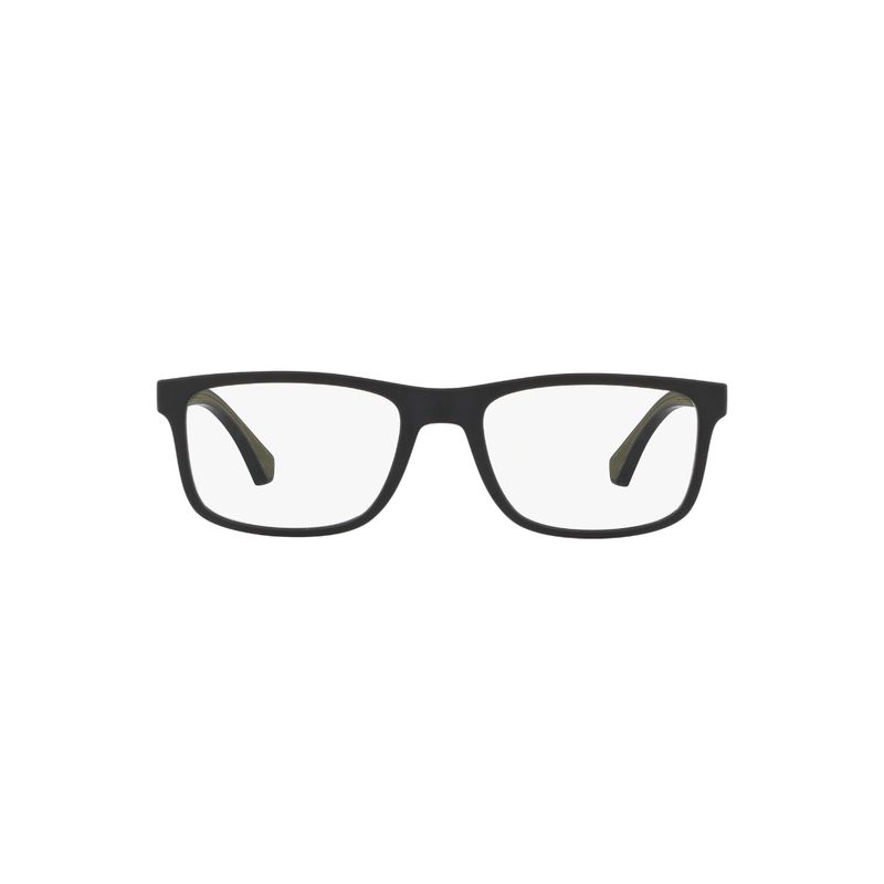 EMPORIO ARMANI - Lentes Ópticos Negro Mate Emporio Armani