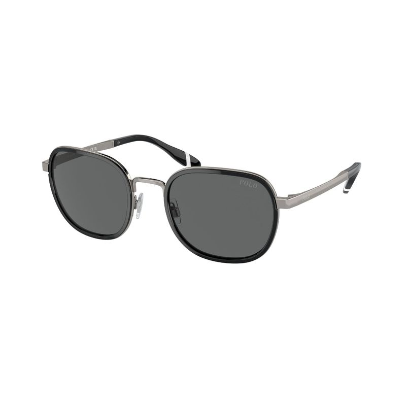 POLO RALPH LAUREN - Lentes de Sol  Negro y Plata Polo Ralph Lauren