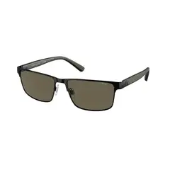 POLO RALPH LAUREN - Lentes de Sol Negro Brillante