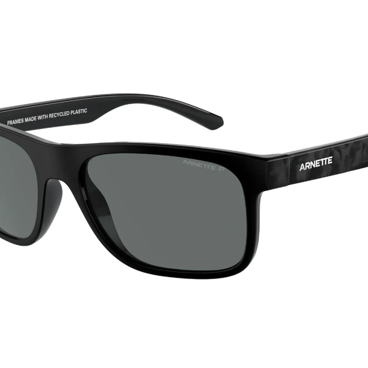 ARNETTE - Lentes de Sol Khim Negro Reciclado Polarizados Arnette
