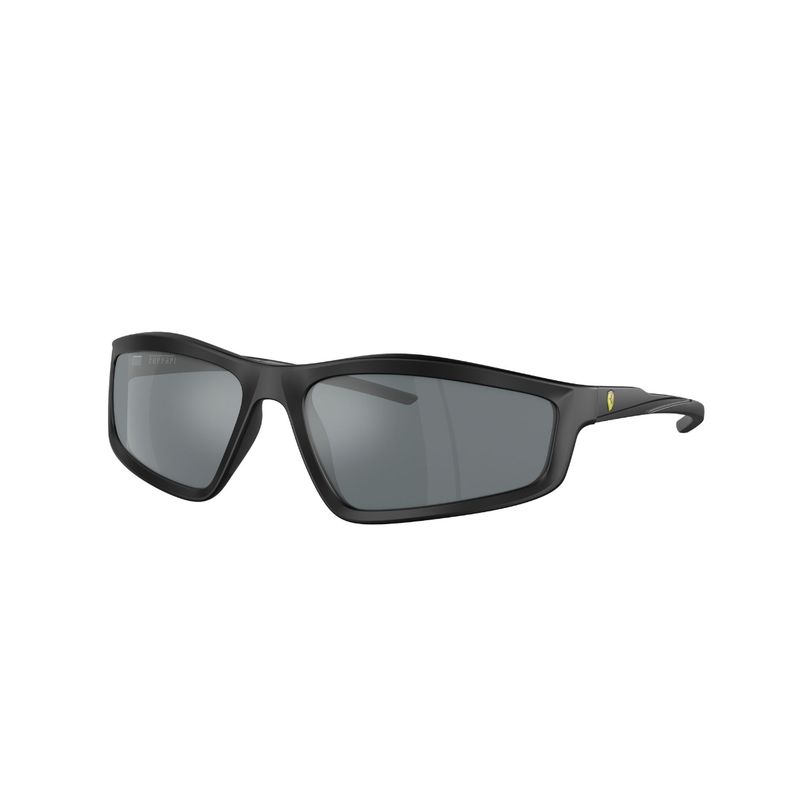 SCUDERIA FERRARI - Lentes de Sol Negro Mate Espejados Scuderia Ferrari