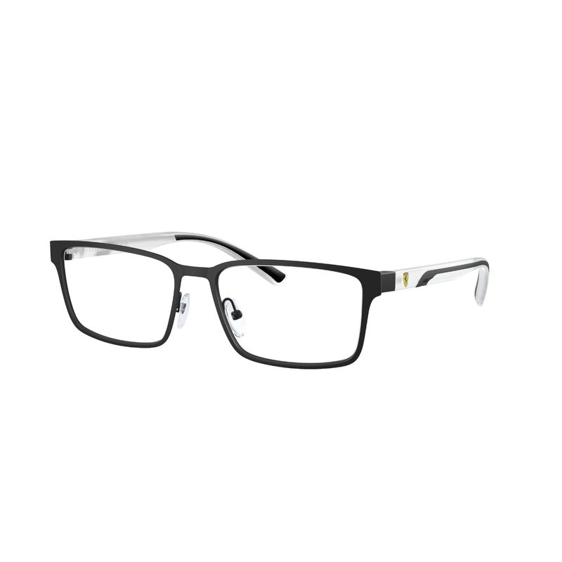 SCUDERIA FERRARI - Lentes Ópticos Negro Mate Scuderia Ferrari
