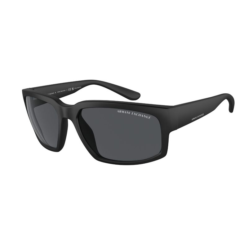 ARMANI EXCHANGE - Lentes de Sol Negro Mate Polarizados Armani Exchange