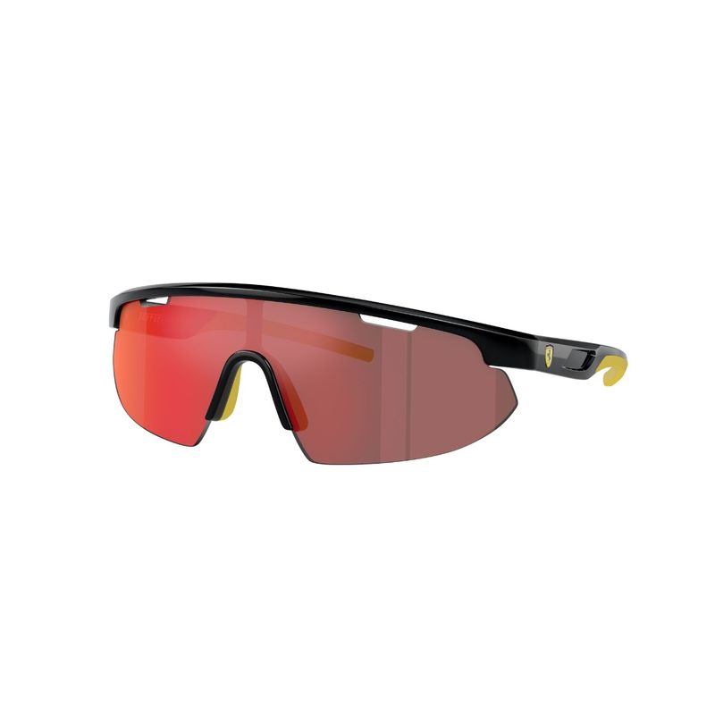 SCUDERIA FERRARI - Lentes de Sol Negro Espejados Scuderia Ferrari