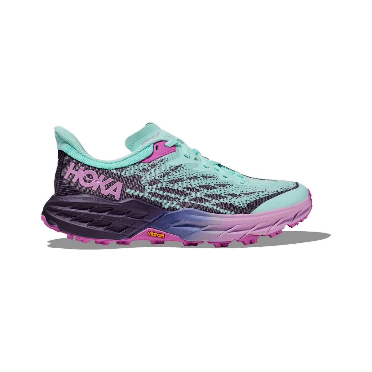 HOKA - Zapatillas Mujer  Outdoor Hoka Speedgoat 5 Celeste