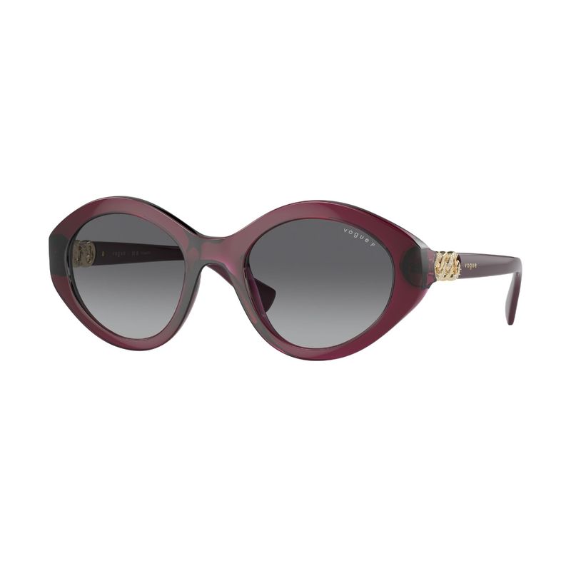 VOGUE - Lentes de Sol Rojo Transparente Degradé Polarizados Vogue Eyewear