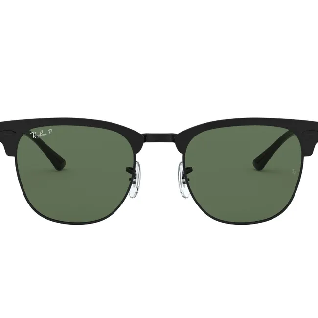 RAY BAN - Ray-Ban Lentes de Sol Clubmaster Metal Polarizados RB3716 186/58 51
