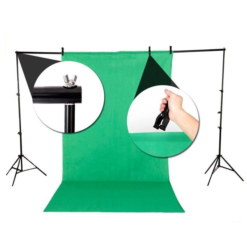 GENERICO - KIT ESTUDIO FOTOGRÁFICO LUZ CONTÍNUA