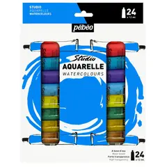 PEBEO - Acuarela Studio Set 24 Colores 12ml