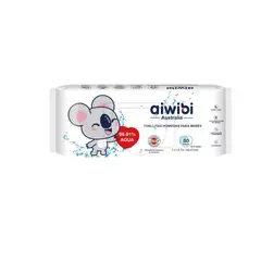 AIWIBI - Toallitas Humedas 9991% Agua X9 Paquetes