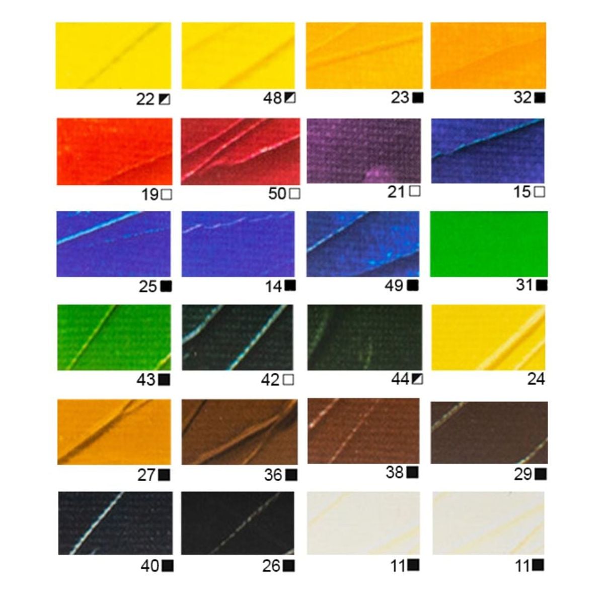 PEBEO - Acrílico Pebeo Studio Pack 24 Colores 12 ml
