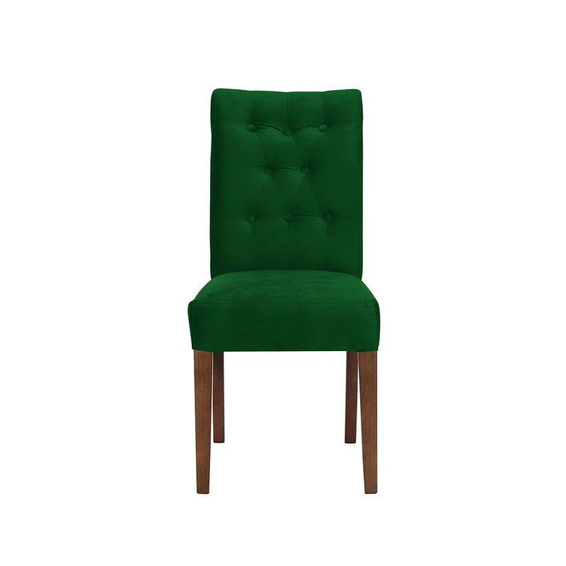 LATAM HOME - SILLA OVIEDO TELA VELVET VERDE