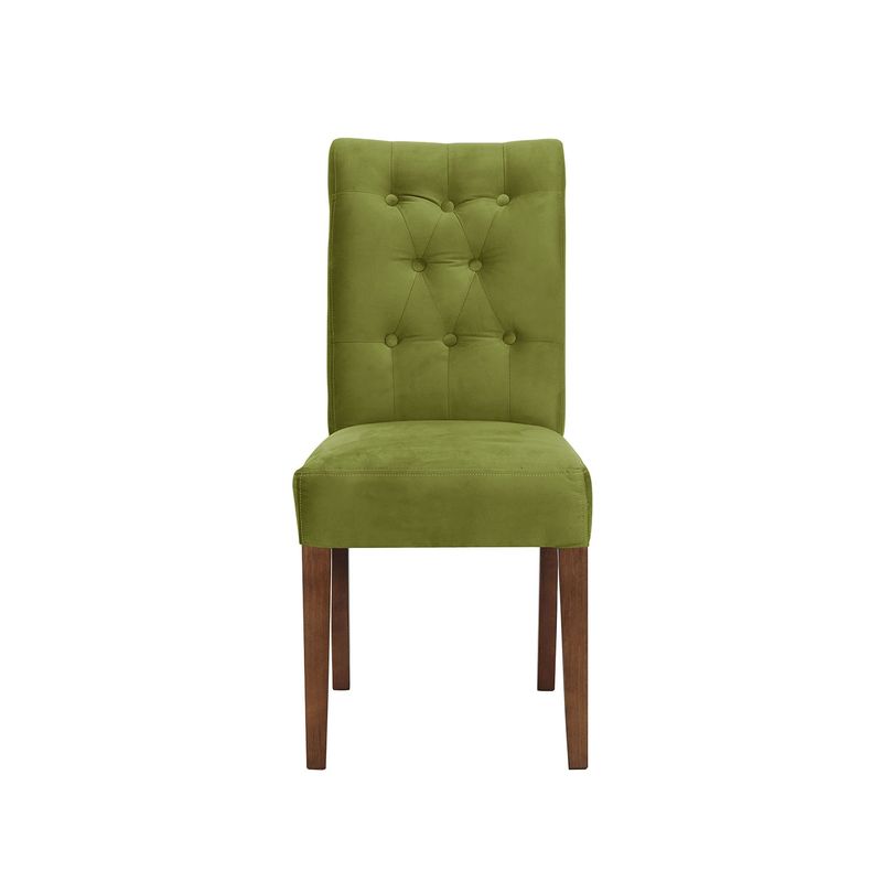 LATAM HOME - SILLA OVIEDO TELA VELVET PISTACHO