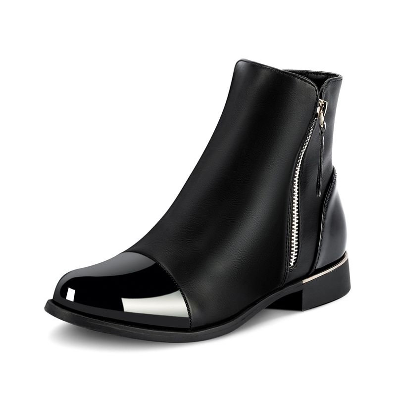WEIDE - Botin Negro Casual Mujer Weide ZS50