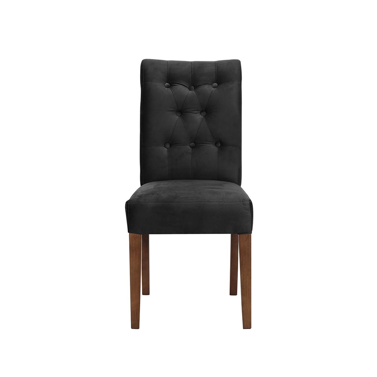 LATAM HOME - SILLA OVIEDO TELA VELVET NEGRO