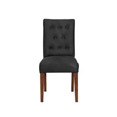 LATAM HOME - SILLA OVIEDO CUERO KENTUCKY NEGRO