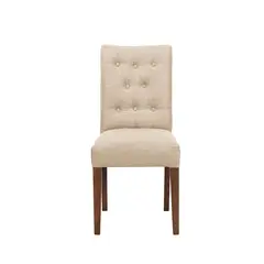 LATAM HOME - Silla Oviedo Lino Natural, Madera
