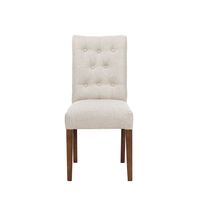 Silla Oviedo Lino Blanco, Madera