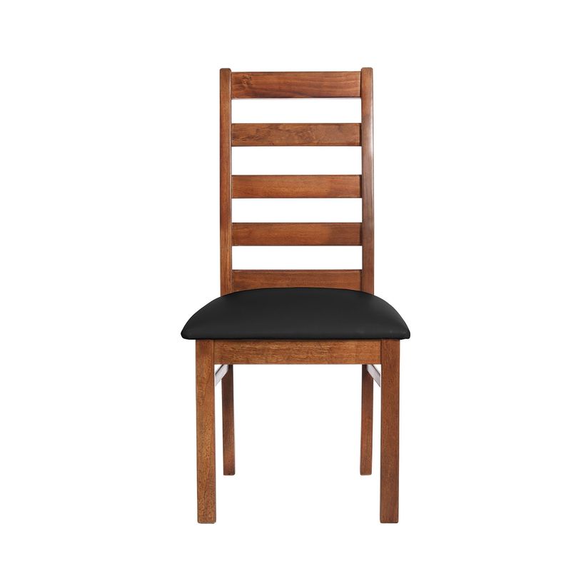 LATAM HOME - SILLA BURGOS PU NEGRO