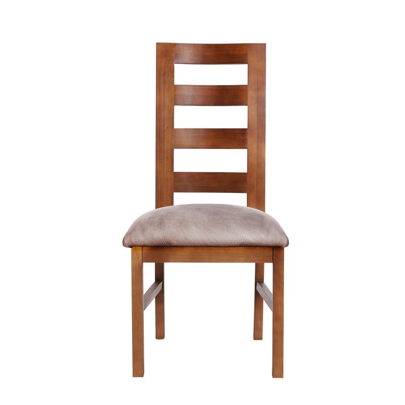 LATAM HOME - SILLA GRANADA CUERO KENTUCKY GRIS